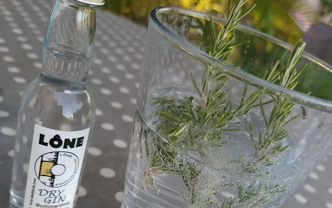 Image verre et genievre