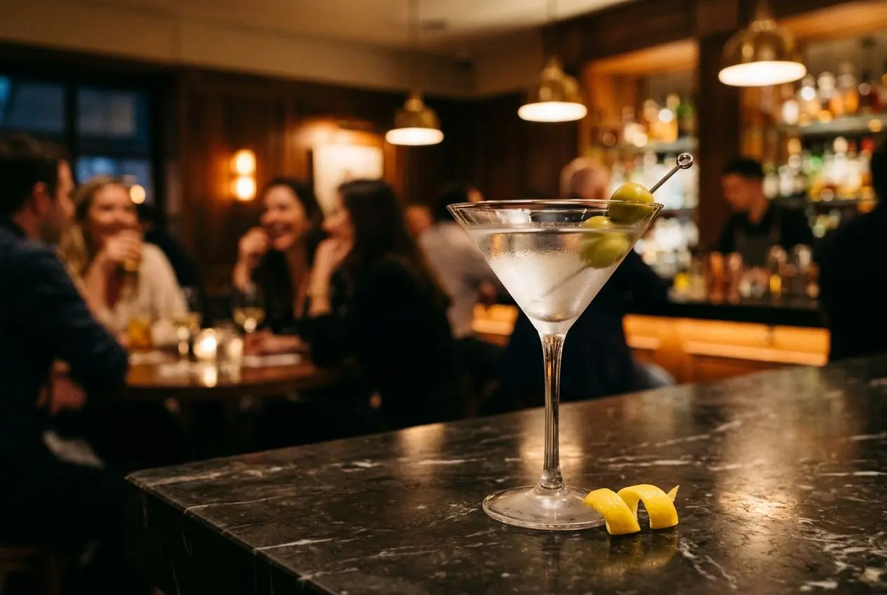 Martini gin recette : préparez un dry martini parfait